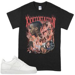 inspired vintage rap shirt xxxtentacion tshirt retro 90s rap tee best gift for him her tee shirt sweatshirt gs79