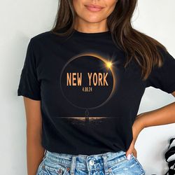 total solar eclipse 2024 shirt, custom city and state shirt, celestial shirt, personalized city state shirt