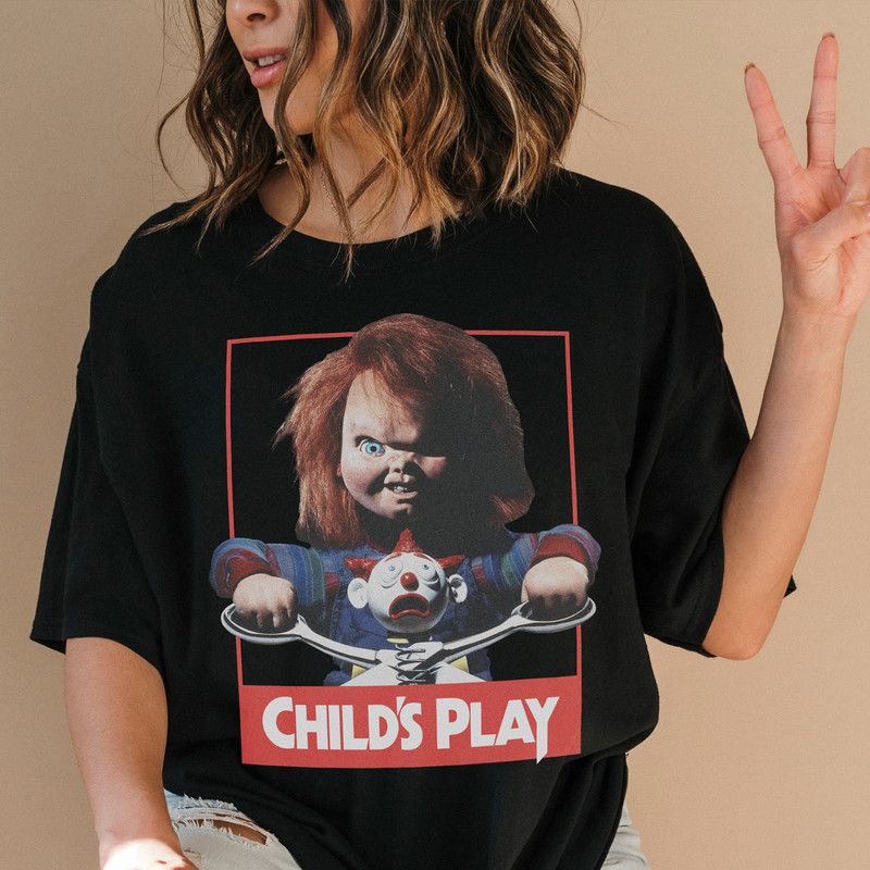 Retro Chucky Movie T-Shirt, Vintage Child's Play Doll Box Horror Movie Graphic Tee Shirt for Men and Women, Movie Memorabilia Gift.jpg