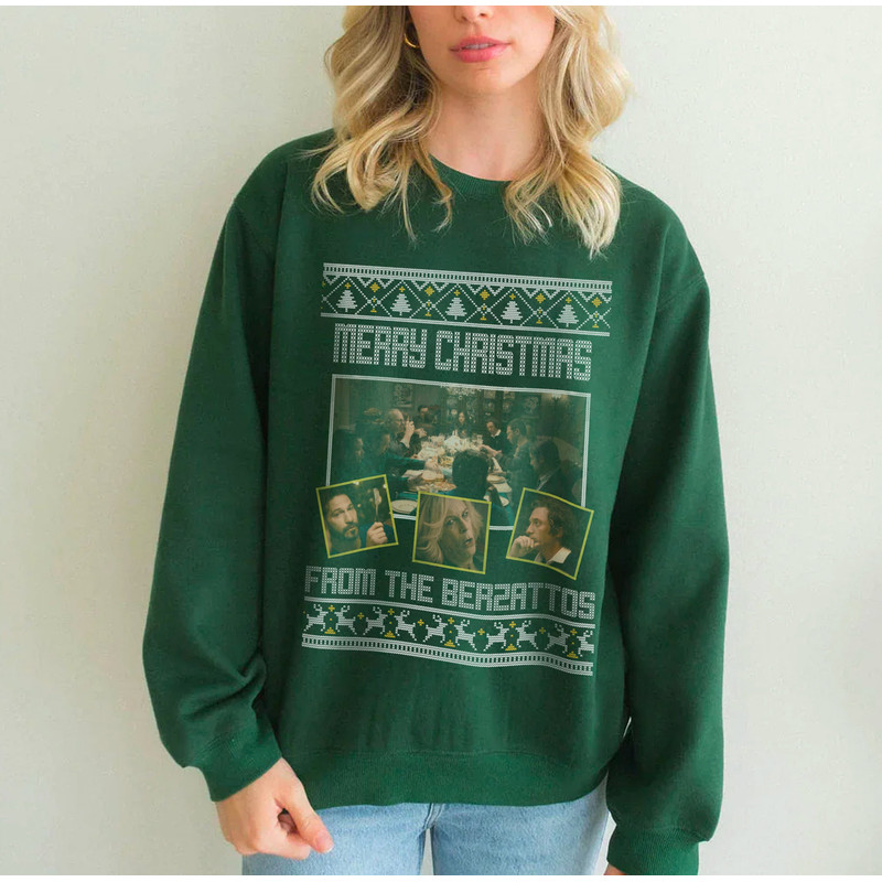 The Bear TV Show Christmas Sweater, Jeremy Allen White Xmas Sweatshirt The Bear TV Show, The Original Beef Red Green Holiday Crewneck.jpg