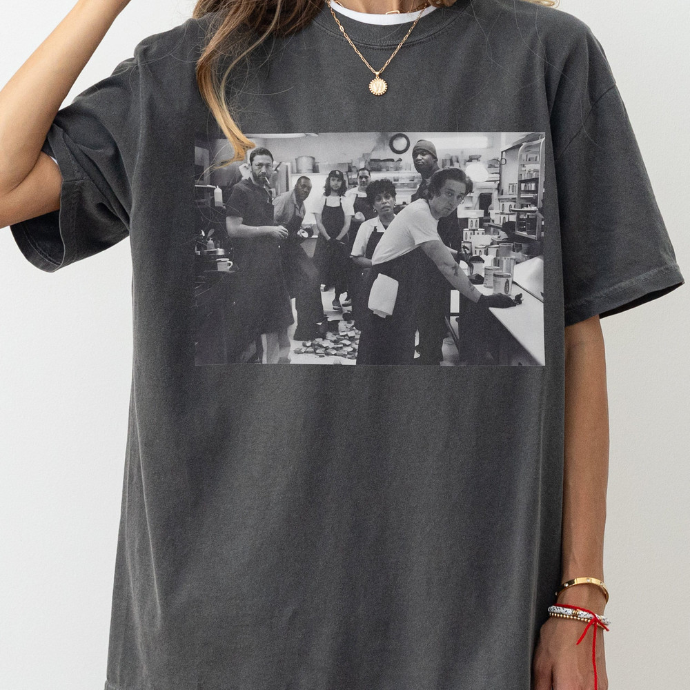 The Bear TV Show Shirt, Unisex White Grey or Black T-Shirt of The Bear Television Series at The Beef of Chicagoland on FX, Jeremy Allen.jpg