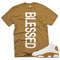 BLSSDVERT T Shirt To Match Wheat 13 AJ13 White.jpg