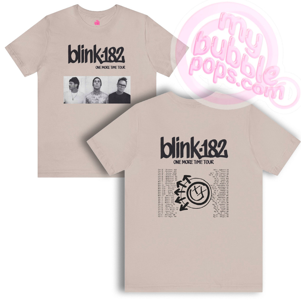 One More Time World Tour (Blink 182) Shirt.jpg