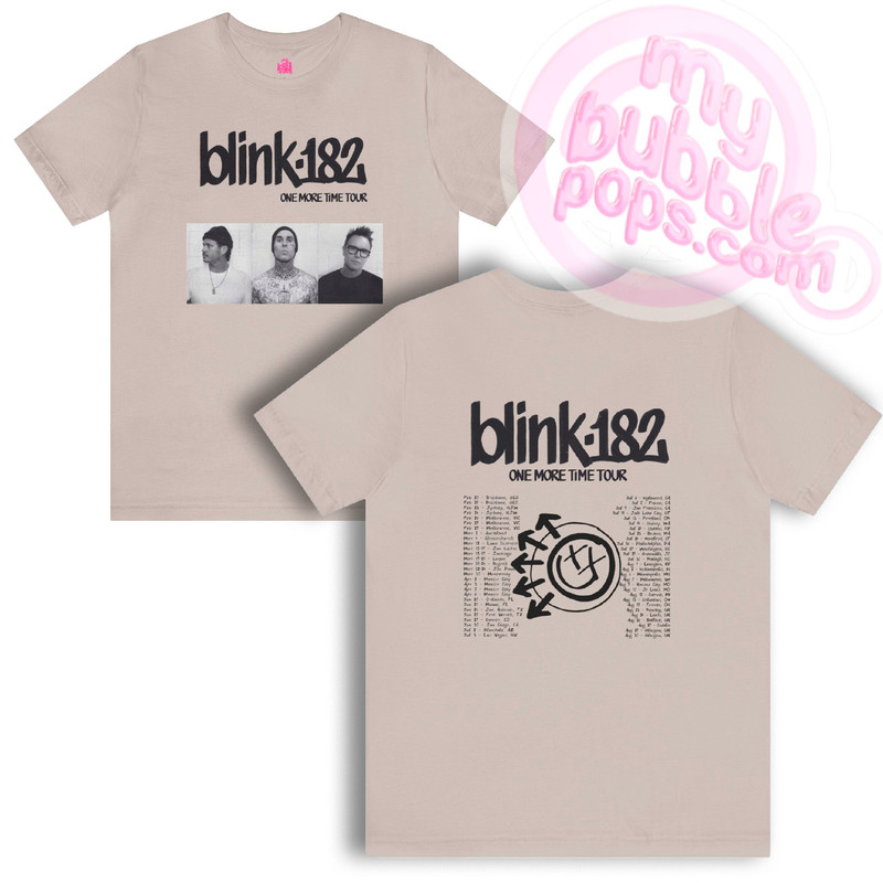 One More Time World Tour (Blink 182) Shirt.jpg