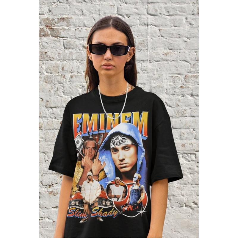 Retro Eminem Slim Shady T Shirt, Vintage Bootleg 90s Tee, Rap God Music Shirt Valentines Gift for Her Him, Mothers Day Present Hip Hop..jpg