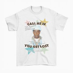 Detail Call Me If You Get Lost T-shirt, Funny Tyler The Creator T-shir