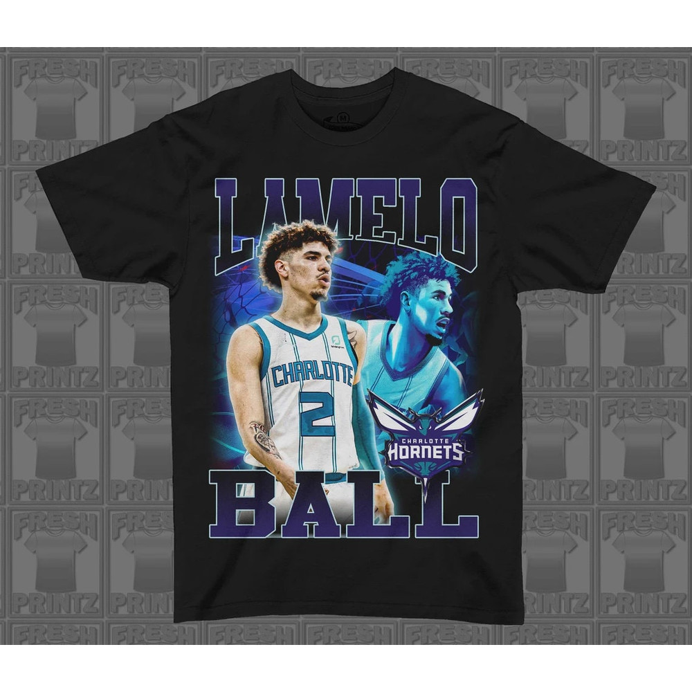 LAMELO BALL Shirt , Lamello Ball Printed Graphic Tee, Lamello Ball NBA Fan Shirt, Lamello Ball T-shirt, Rap Hip-hop Vintage T-shirt.jpg