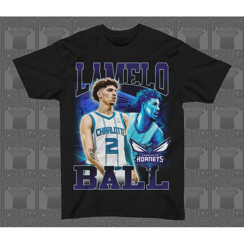 LAMELO BALL Shirt , Lamello Ball Printed Graphic Tee, Lamello Ball NBA Fan Shirt, Lamello Ball T-shirt, Rap Hip-hop Vintage T-shirt.jpg