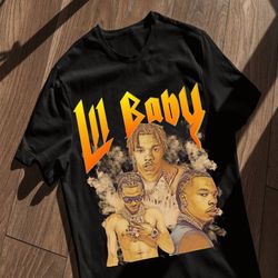 lil baby rapper t- shirt, lil baby shirt, lil baby rap, funny lil baby