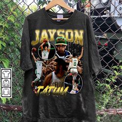 vintage 90s graphic style jayson tatum shirt - jayson tatum basketball, 56