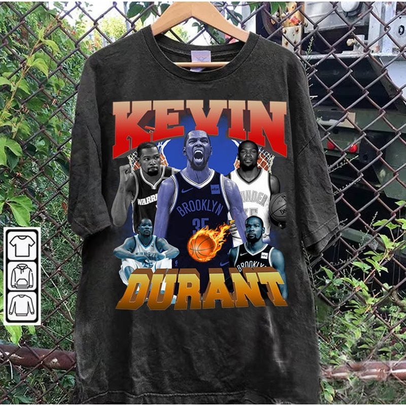 Vintage 90s Graphic Style Kevin Durant Shirt - Kevin Durant Basketball T-Shirt - Kevin Durant Vintage Tee For Man and Woman Unisex T-Shirt.jpg