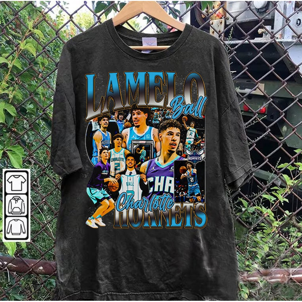 Vintage 90s Graphic Style LaMelo Ball TShirt - LaMelo Ball Retro Sweatshirt - Retro American Basketball Tee For Man and Woman Unisex T-Shirt.jpg