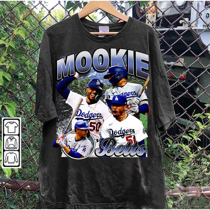 Vintage 90s Graphic Style Mookie Betts T-Shirt - Mookie Betts Sweatshirt - Retro American Baseball Tee For Man and Woman Unisex T-Shirt.jpg
