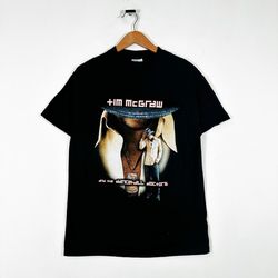 vintage 00s tim mcgraw band tour graphic t shirt