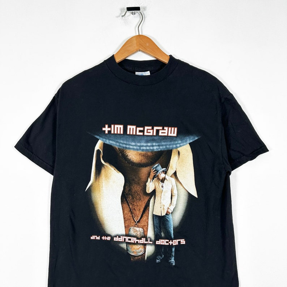 Vintage 00s Tim McGraw Band Tour Graphic T Shirt2.jpg