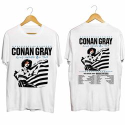 conan gray - found heaven on tour 2024 shirt, conan gray fan shirt, conan gray 2024 concert shirt, found heaven on 2024