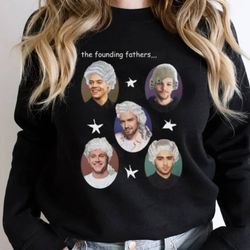 Founding Fathers meme T Shirt, One Direction unisex t-shirt,, 86
