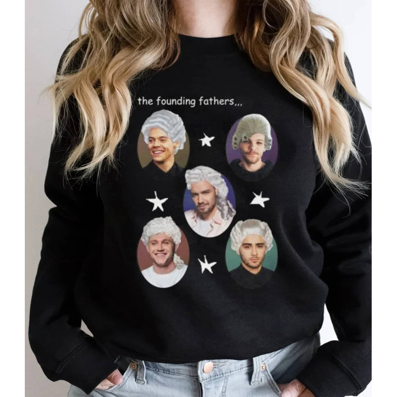 Founding Fathers meme T Shirt, One Direction unisex t-shirt, sweatshirt.jpg