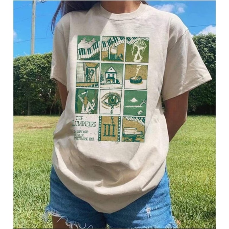 Retro Vtg Lumineers Tour Music T-Shirt, Lumineers Band Fan Shirt, Lumineers Gift For Fans.jpg