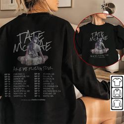 tate mcrae are we flying 2023 tour music shirt 2 sides, tate, 217