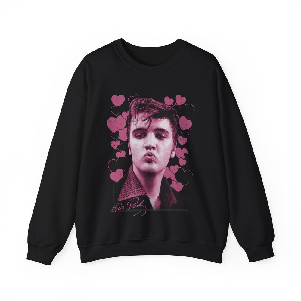 2022 New Elvis Presley Graceland sweatshirt, Elvis Presley SMOOCHES Sweatshirt.jpg