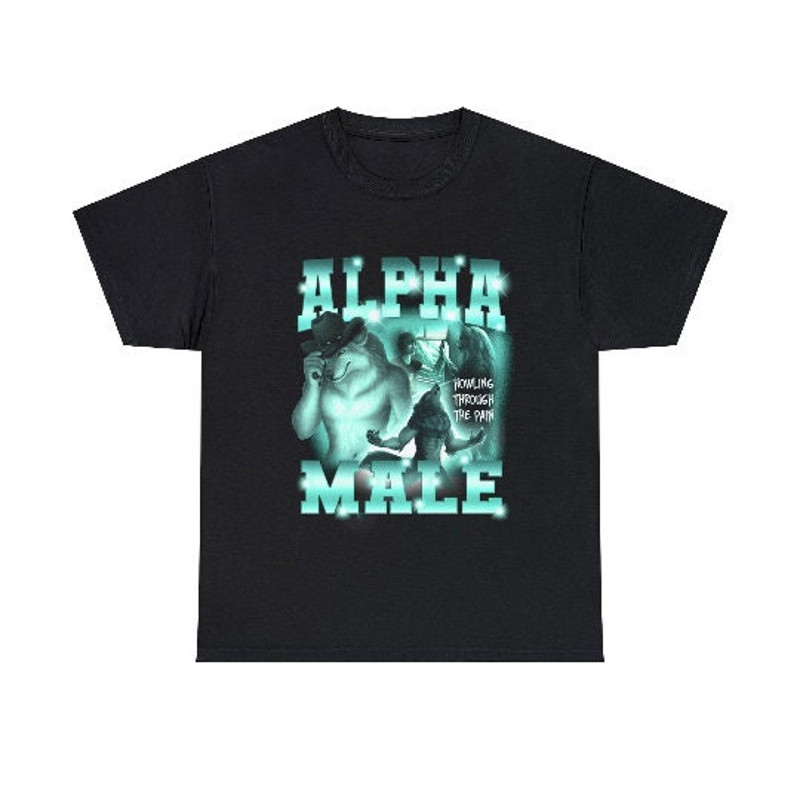 Alpha Male Alpha Wolf Tee, funny Emo wolf meme shirt.jpg