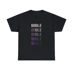 Bible Bisexual LGBT shirt