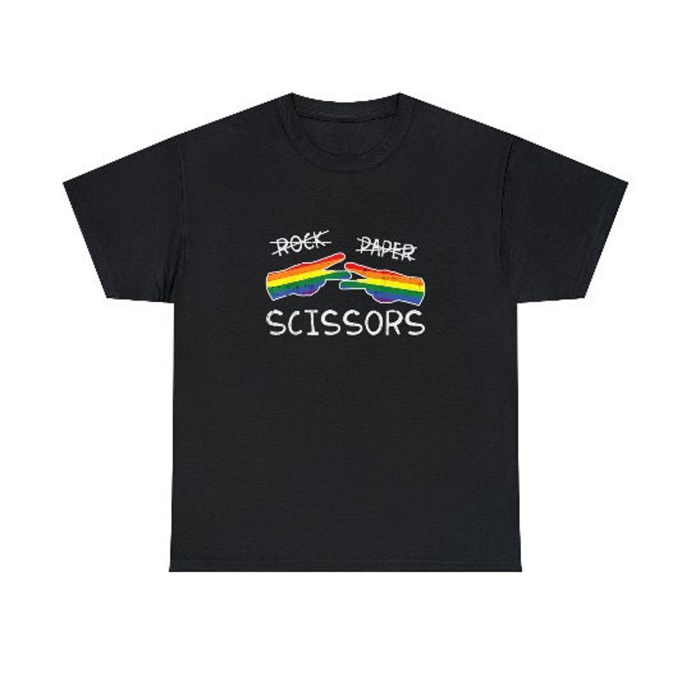 Gay Lesbian Rock Paper Scissors shirt.jpg