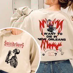 suicide boys skeleton 2 side shirt, vintage suicideboys shir, 84