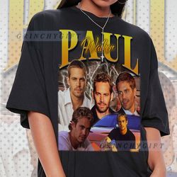 retro paul walker merch vintage bootleg inspired tee shirt, graphic unisex tee paul walker vintage t-shirt