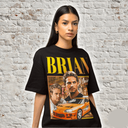 brian o connor t-shirt, paul walker t shirt, 8