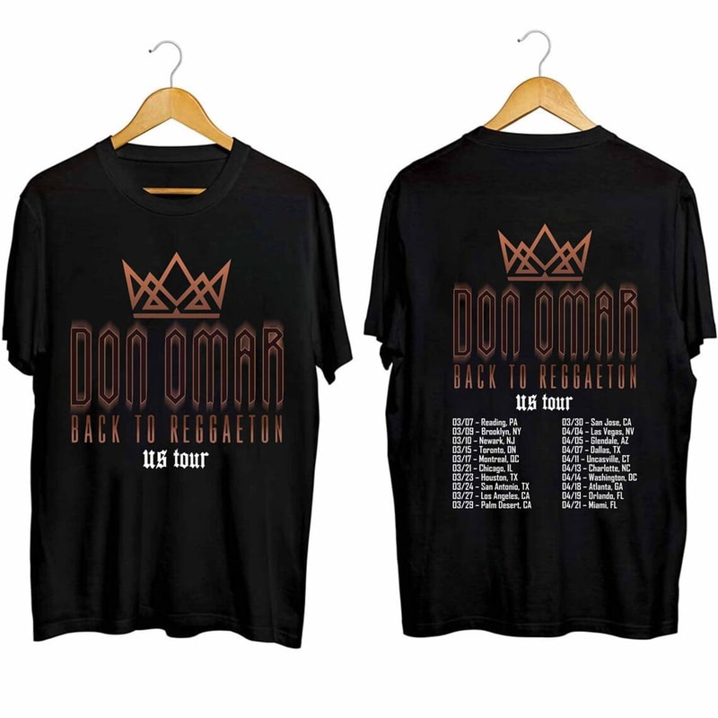 Don Omar 2024 Tour Shirt, Don Omar Band Fan Shirt, Don Omar 2024 Concert Shirt, Rapper Don Omar Shirt Gift.jpg