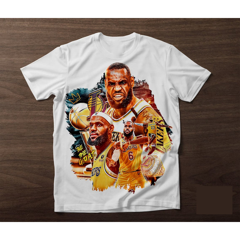 Lebron James Fan T-shirt Design - Digital Download Only Format PNG sublimation DTF sublimation DTG,.jpg