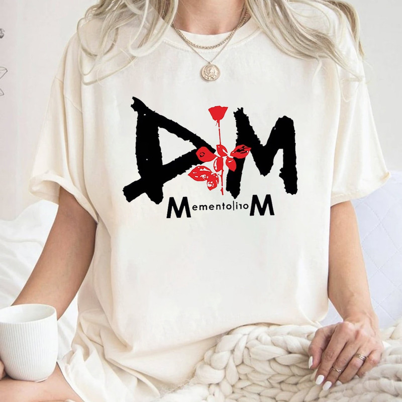 Depeche Mode Memento Mori Tour 2023 T-Shirt, Depeche Mode Band Shirt, Memento Mori Shirt, 2023 Concert shirt, Gift for Christmas.jpg