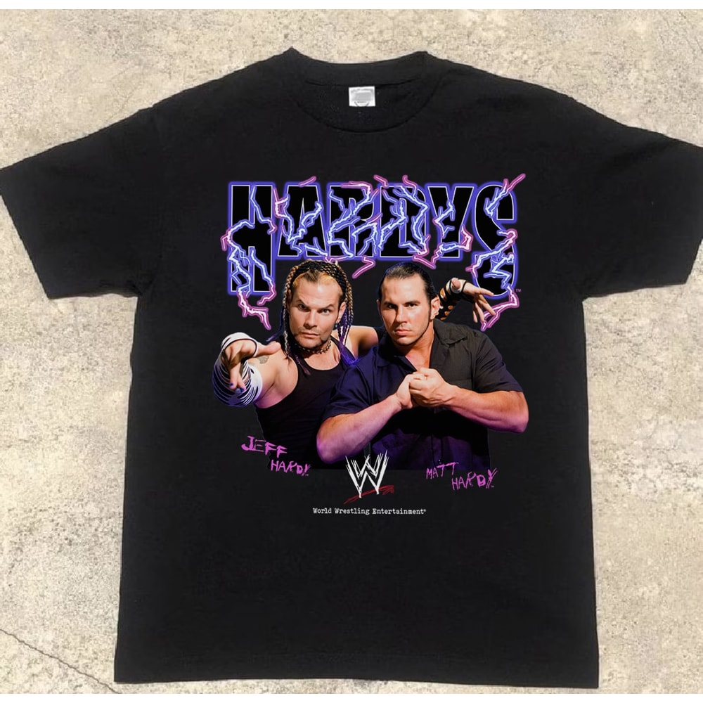 Hardy Boyz Jeff Hardy Matt Hardy Unisex T-Shirt, Matt Hardy Jeff Hardy Graphic shirt, The Hardy Boyz Shirt, Gift for Fan, Wrestling shirt.jpg