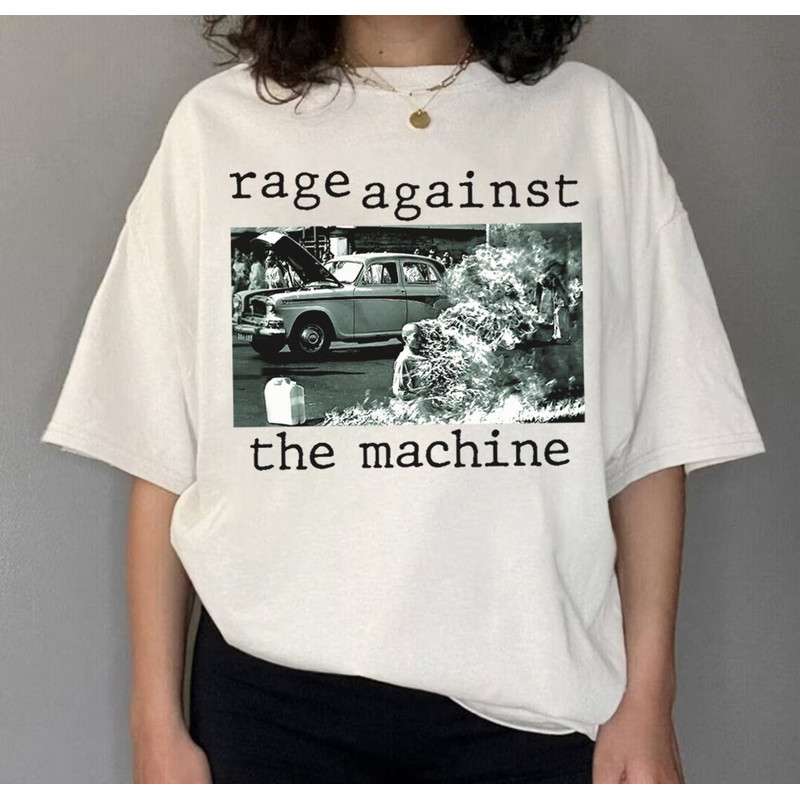 RATM - Rage Against The Machine Rock Band Music 1992 T-Shirt, RATM Band 90s Retro Style T-Shirt, RATM Graphic shirt, Gift for Halloween.jpg