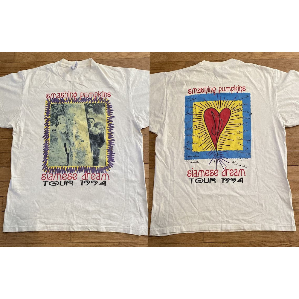 Smashing Pumpkins Siamese Dream Tour 1994 Unisex T-shirt, 90s The Smashing Pumpkins Concert, Anniversary Gift, Great Gift for Fan.jpg