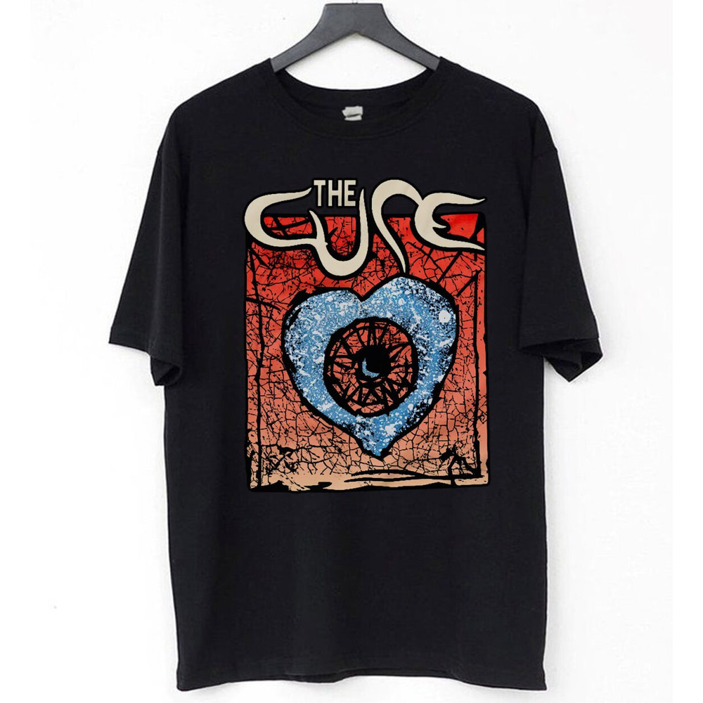 The Cure Wish Tour 1992 T-Shirt, The Cure Rock Band Concert shirt, 90s Wish Tour Shirt, Anniversary Gift For Fans, Halloween Gift.jpg