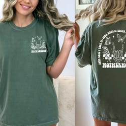 motherhood sometimes i rock it sometimes it rocks me shirt, , 25