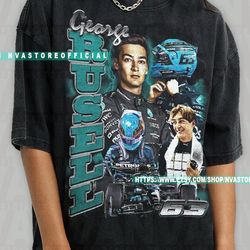 limited george rusell t-shirt, george rusell 63 t-shirt, for