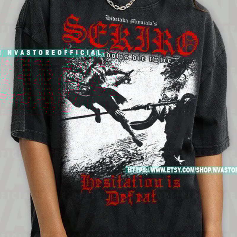 Limited Hidetaka Miyazaki's Sekiro Shadows Die Twice T-Shirt, Sekiro Shirt, Gift For Woman and Man Unisex T-Shirt.jpg