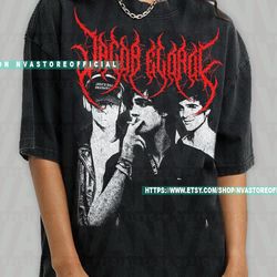 limited jacob elordi black metal t-shirt, metal t-shirt, bla