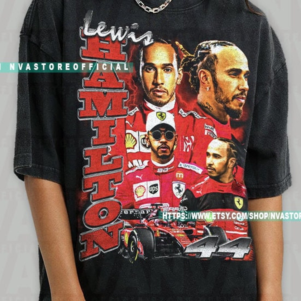 Limited Lewis Hamilton T-shirt, Lewis Hamilton 44 T-Shirt, Formula One Racing T-Shirt, Gift For Woman and Man Unisex T-Shirt.jpg