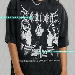 limited playboi carti black metal t-shirt, metal t-shirt, bl