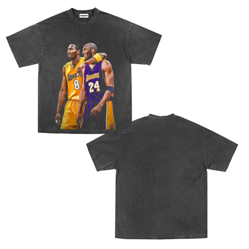 Kobe Bryant 824 Split LA Basketball Lakers Streetwear T-Shirt.jpg