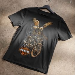 extremely gay skeleton eagle t-shirt