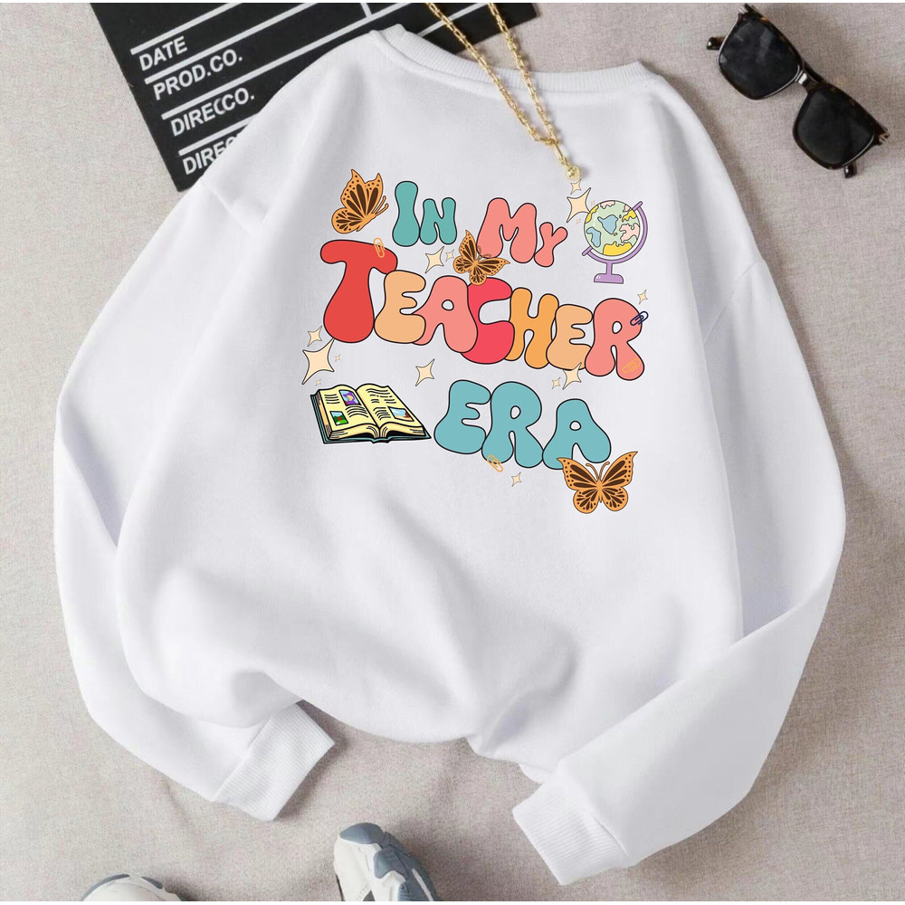 Custom Name Comfort Color In My Teacher Era Shirt, End of Year Teacher Gift Personalized Pre School Teacher Gift, Kinder Garden Teacher Gift.jpg