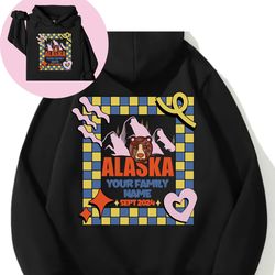 Custom Name Family Alaska Trip Matching Hoodie, Custom Alask