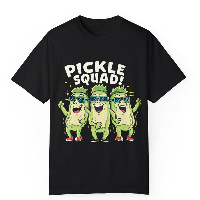 Pickle Squad Shirt, Funny Pickle Shirt, Pickle Shirt, Vegan Shirt, Vegetable Shirt, Pickle Lover Shirt, Funny Shirt, Gift For Pickle Lover.jpg