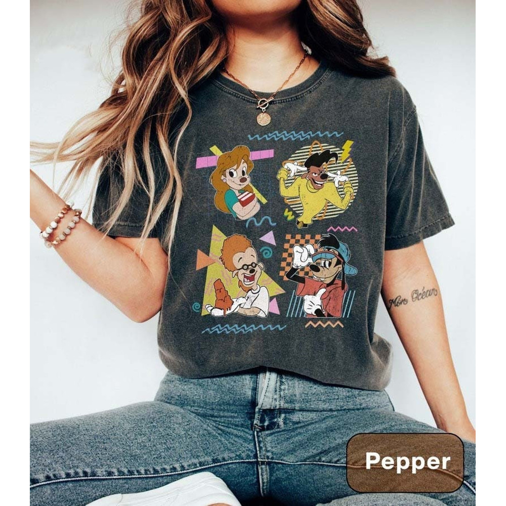 Goofy Shirt, Kids Disney Shirt, Vintage Goofy Movie Powerline Comfort Colors Shirt, Powerline Stand Out Tour Shirt, Roxanne & Max Tee.jpg